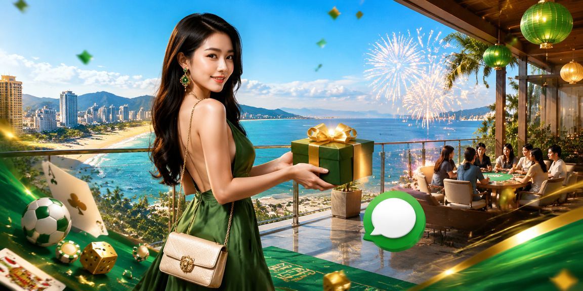 Khung cảnh thanh bình bãi biển và trò chơi tại Đà Nẵng
